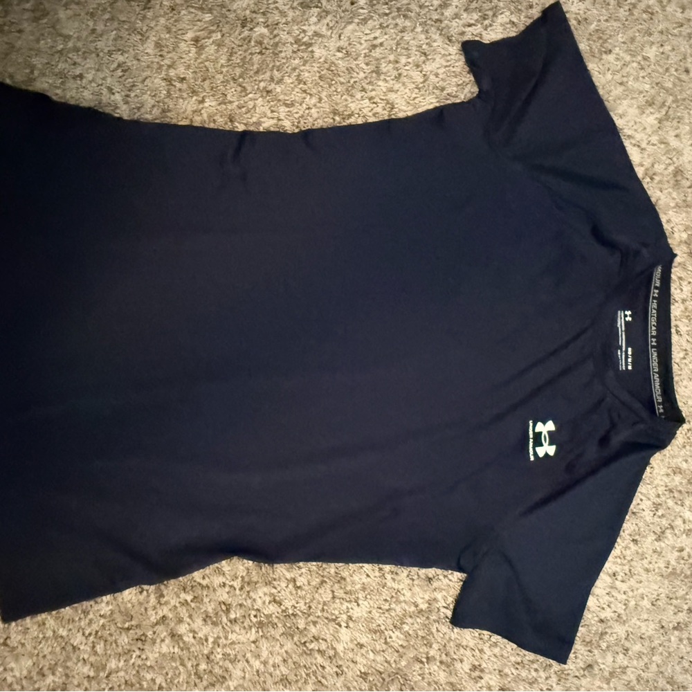 Under Armour Dark Blue Tee with Logo